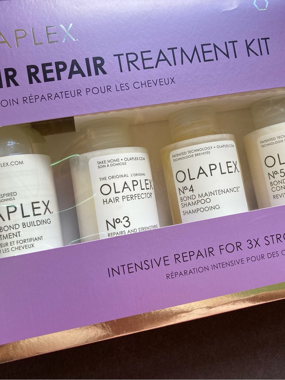 Olaplex Hair Repair Treatment Kit 4 Piece Intensive Repair Set-No. 0, 3, 4, & 5 - Picture 3 of 6